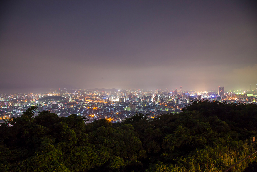 足立公園（日本夜景遺産）：2